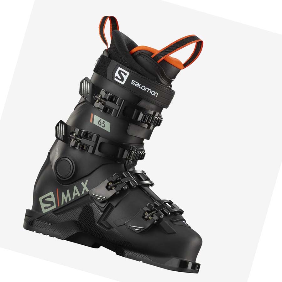 Salomon S/MAX 65 Síbakancs Gyerek Fekete Piros | HU 3620SGL